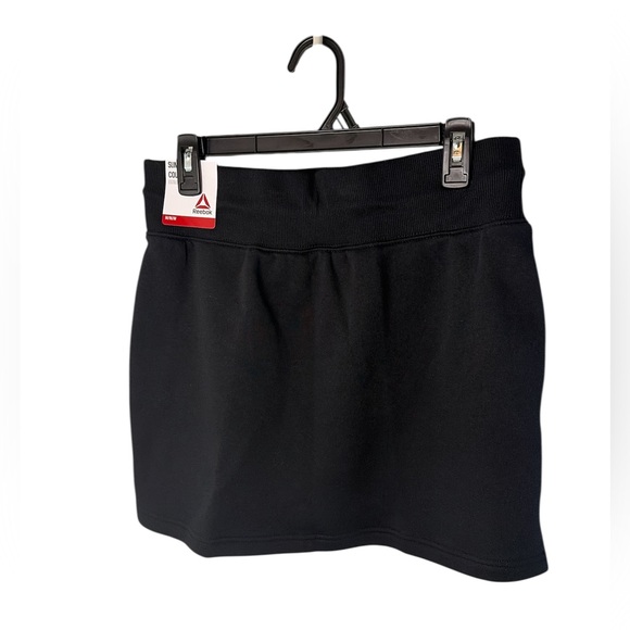 Reebok Black Athletic Skort With Drawstring Waist, polar skirt - Picture 3 of 8